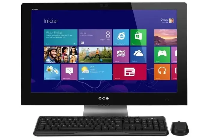 All In One Cce Solo A45 24 Intel Celeron 847 8gb