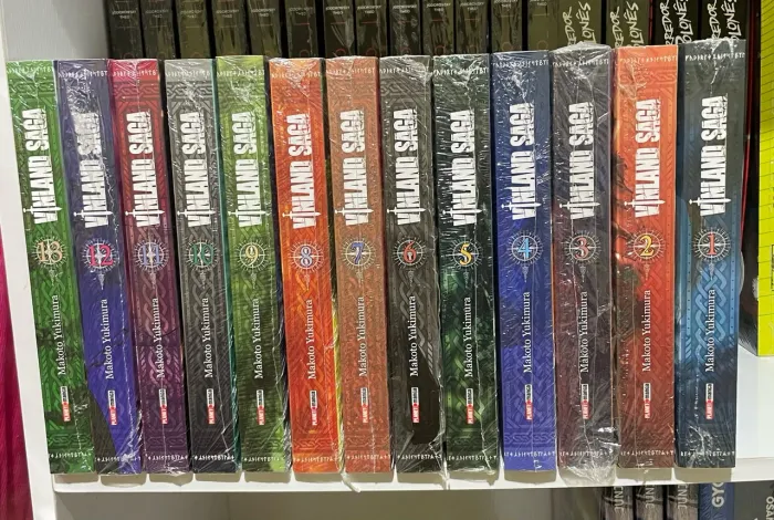 Coleção Mangá Vinland Saga Deluxe vol.1 ao 13 ( Panini ) Lacrados