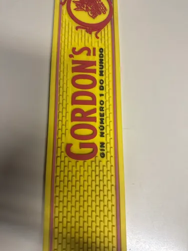 Bar mat,  porta copos borracha -Gin Gordon?s 