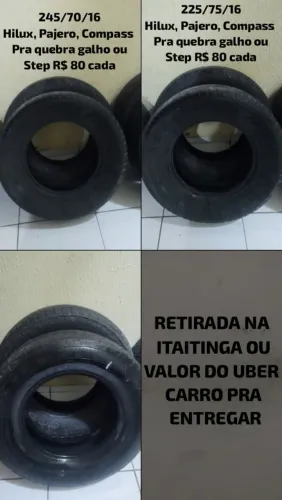 Pneu para step.