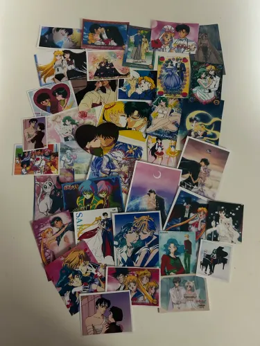 Sailor Moon - Kit de adesivos para o Dia dos Namorados