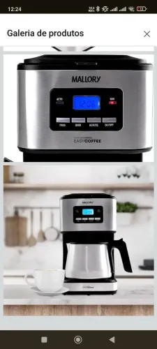 Cafeteira elétrica Automática 32 xícaras