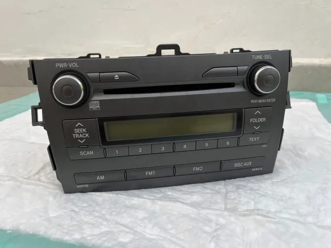 Rádio Toyota Corolla 2009 até 2014 IMPECÁVEL 