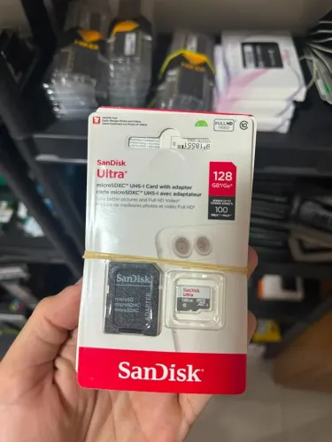 Cartão de Memória 128GB Original | SANDISK | Novo Lacrado