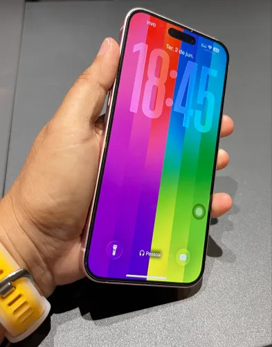 iPhone 15 Plus 128GB Rosa. Aceito cartão com acréscimo da maquineta!! 