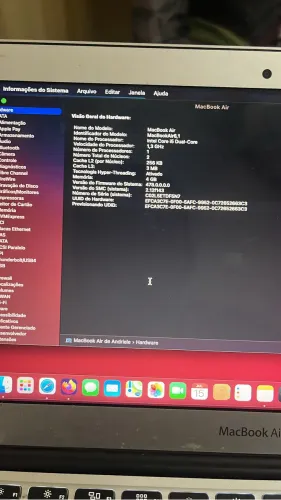 MacBook Air 13? Apple (Maçã Iluminada) - Excelente Estado