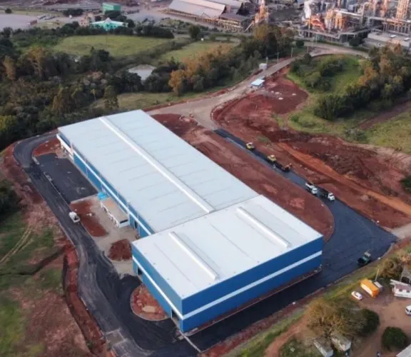 Construção de galpão estrutura metálica obra completa
