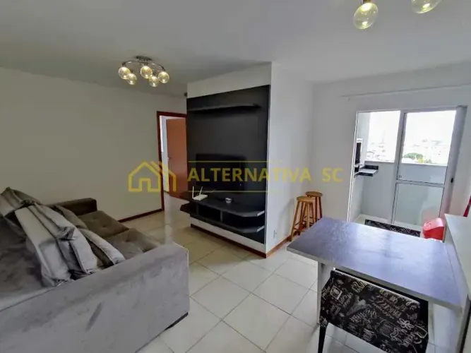Lindo Apto Mobiliado Vista Mar com Piscina e Garagem - Aluguel Anual em Piçarras