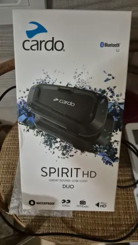 Intercomunicador cardo spirit HD DUO 600 metros