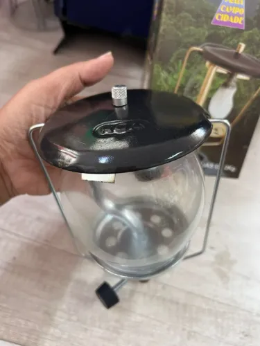 LAMPIÃO COM VIDRO ROA DE 2KG