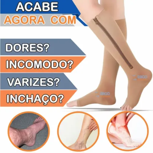 Meia de compressão