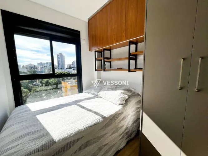 Studio Mobiliado no Água Verde | Locado | Renda Imediata | Ed. LINK | à venda por R$ 350.0