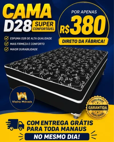 Cama box casal