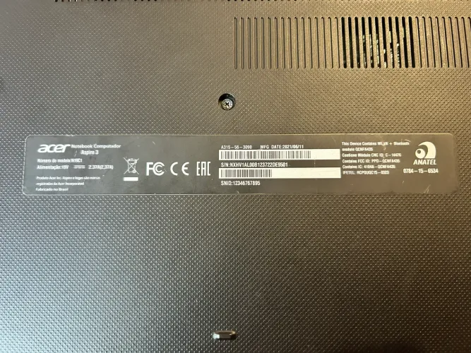 Vendo notebook 