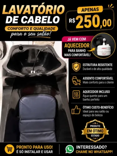 Lavatório pra salão