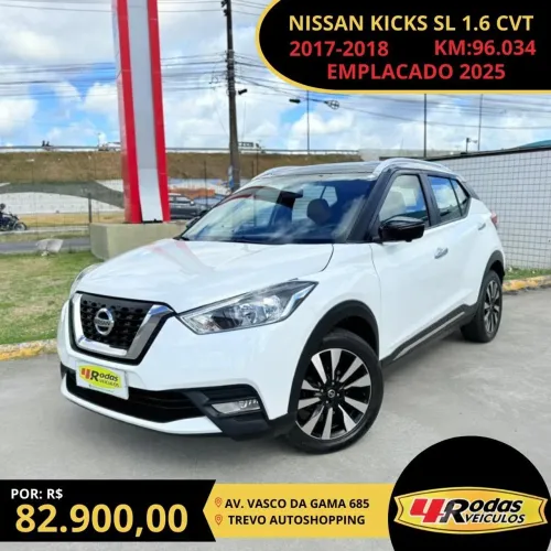 Nissan Kicks SL 1.6 16V Flexstar 5P Aut. 2018