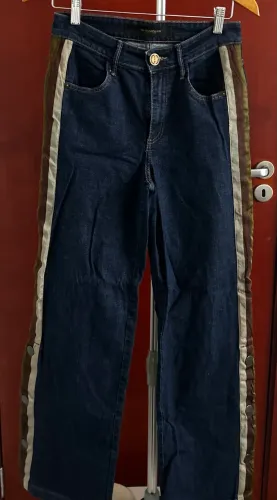 Calça Jeans Pantalona - Damyller 