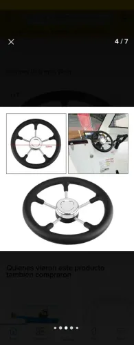 Volante/Leme para barco