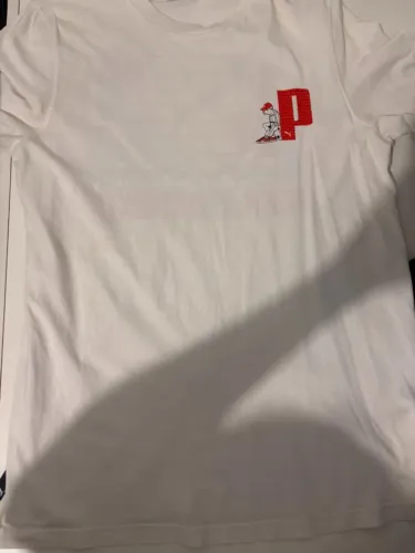 Camiseta Puma Original Branca Masculina Tam M