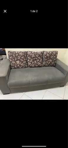 2 sofá, um de 3 lugares e um de 2 lugares