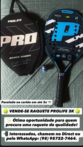 RAQUETE DE BT PROLIFE