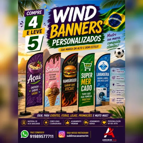 WIND BANNER 2026 - A PROMOÇÃO QUE VAI MARCAR UM GOLAÇO.