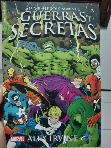Livro Guerras Secretas da Marvel