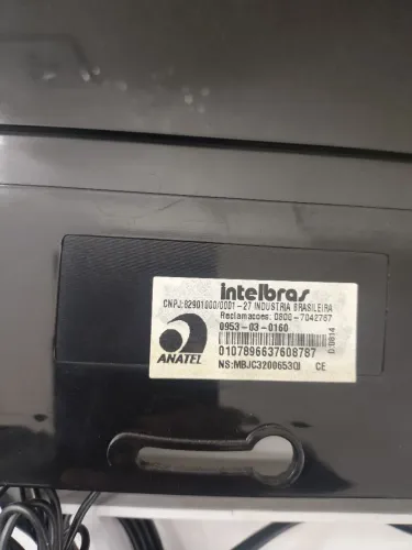 PABX INTELBRAS - 2 linhas e 8 ramais
