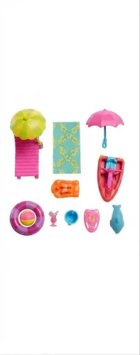 Kit Praia Polly Pocket