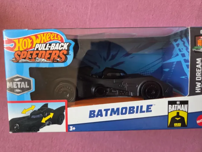 HOT WHEELS PULL-BACK BATMOBILE