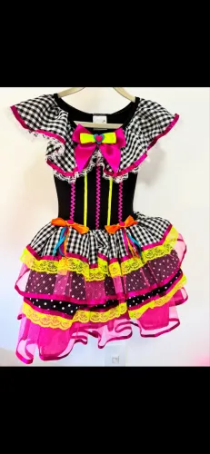 Vestido junino infantil 