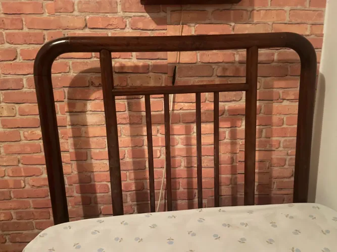 Cama de solteiro patente anos 30/40