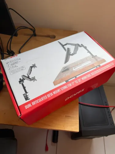 Suporte duplo de monitor