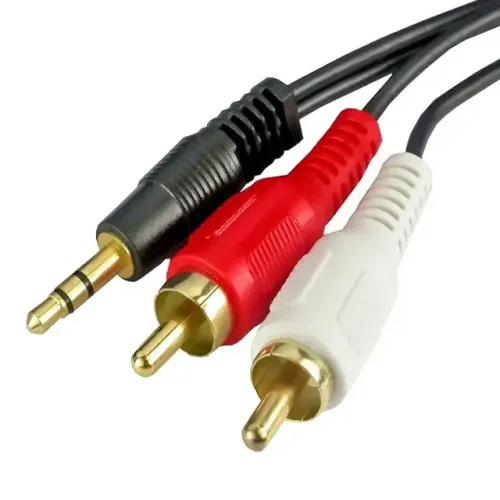 Cabo P2 + 2 RCA (tv box,etc)