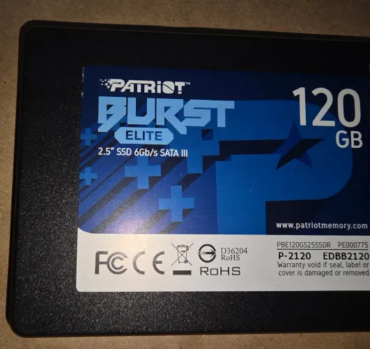 SSD Patriot Burst Elite 120GB SATA III 2.5