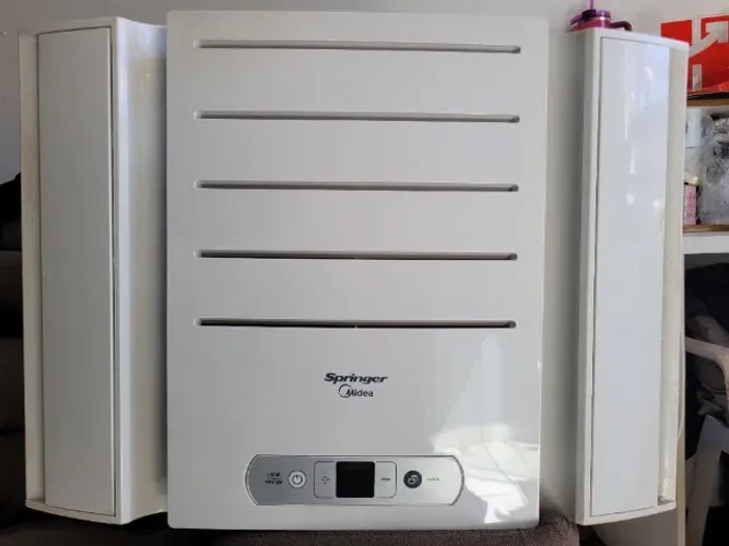 Ar condicionado 7,5mil btu 127 volts Springer Midea semi novo
