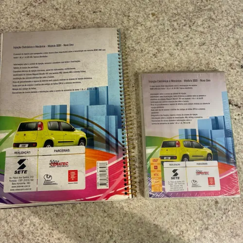 Manual e dvd de reparação técnica Novo Uno Vídeocarro