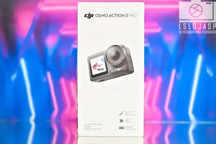 (NOVO) Câmera de Ação DJI Action 5 Pro Adventure Combo