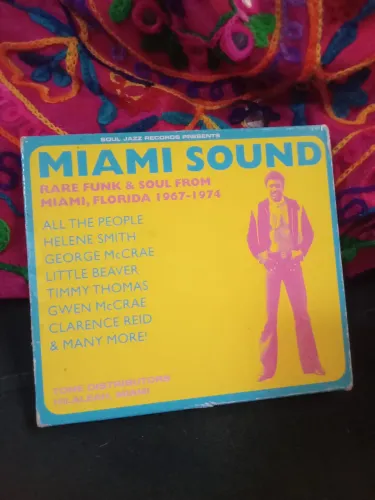 CD importado inglês Soul Jazz Miami Sound Rare Funk Soul from Miami