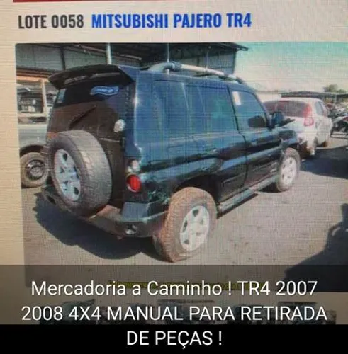 Pagero tr4 2007 para retirada de peças