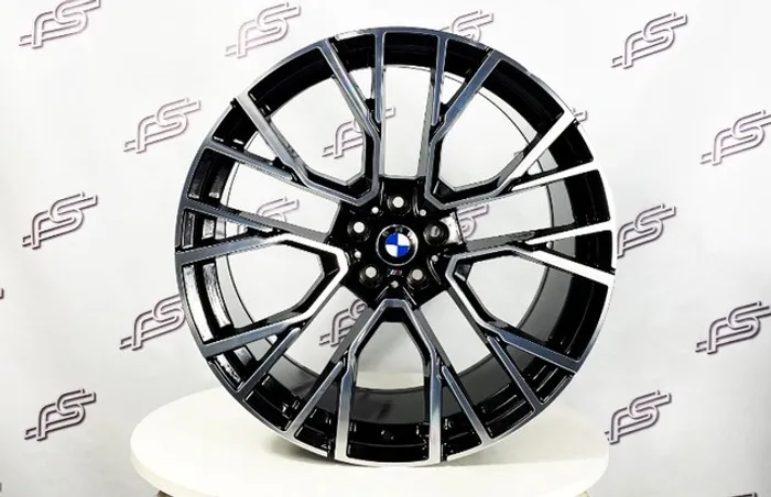 Rodas Bmw X-6 M Preto Diamantado 5x120 - 21x9,5 e 21x10,5
