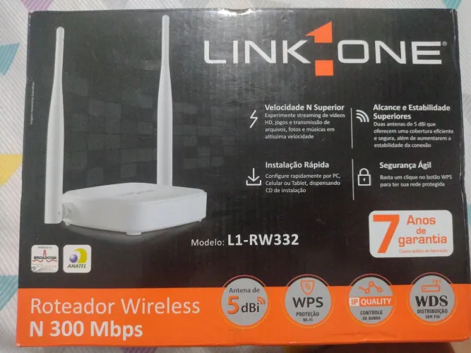 ROTEADOR WIRELESS N300 Mbps