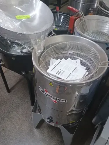 Fritadeira elétrica 40 litros água e óleo