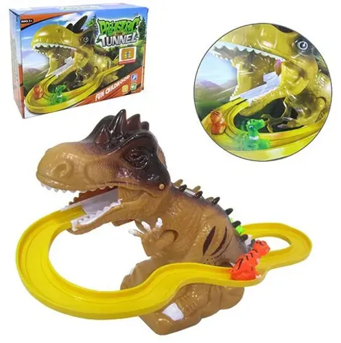 Brinquedo Dinossauro Tunnel Prehistoric A Pilha Sq-4087