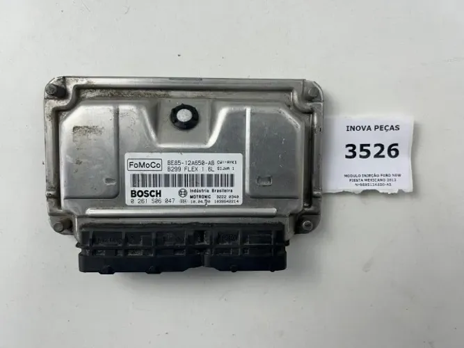  modulo injeção ford New Fiesta mexicano 2012 nºbe8512a650-ab