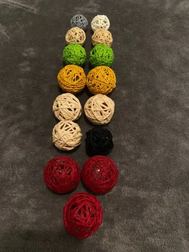 Bolas Decorativas - Tam: PP - 4 unidades