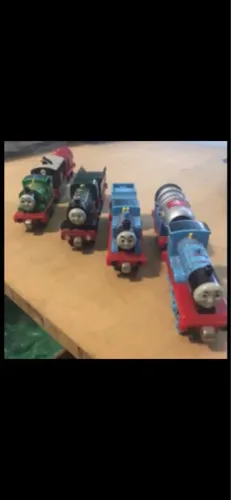 Trenzinhos de ferro originais da série Thomas e seus amigos? da serie de TV
