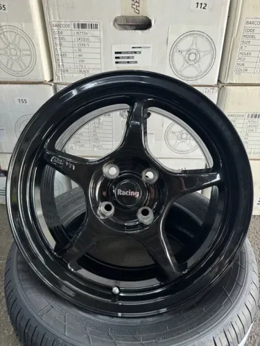 Roda Enkei aro 15 tala 6.5 4x100