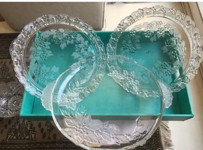 5 Peças Crystal Mikasa modelo Carmen