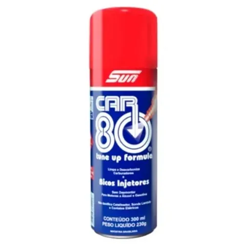DESCARBONIZANTE PARA BICOS INJETORES CAR80 300ML